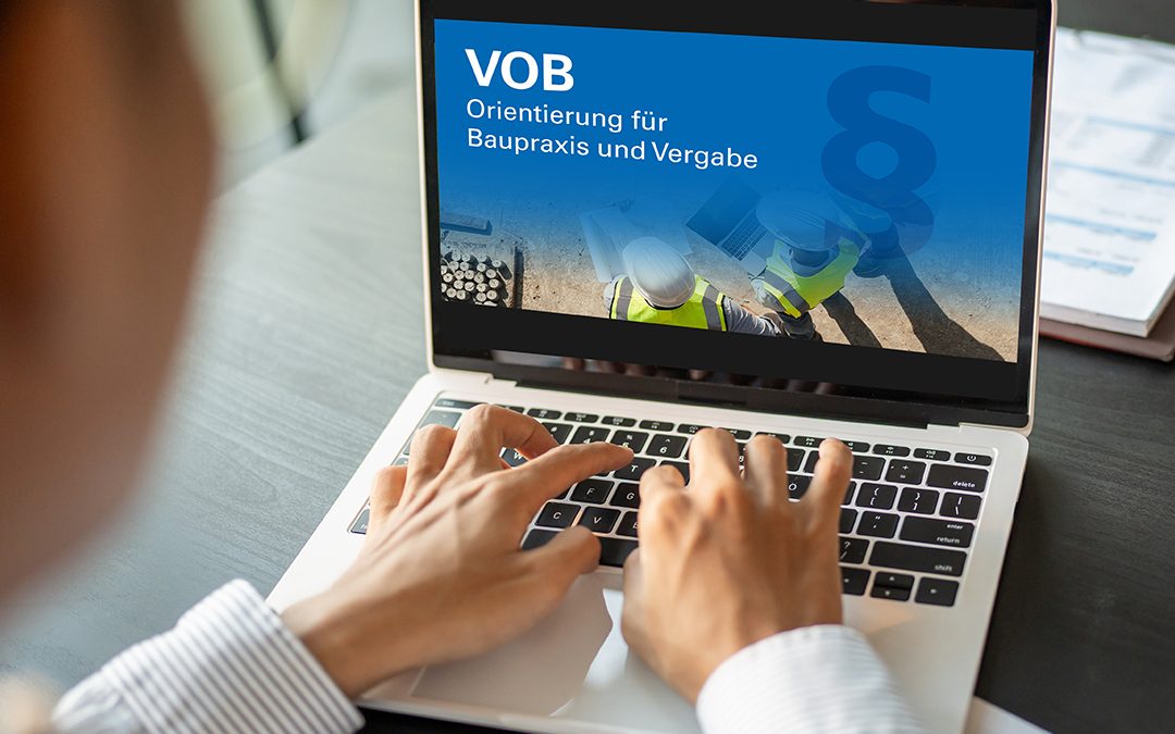 WR7012 VOB Orientierung für Baupraxis und Vergabe – Fit für rechtssichere Bauprojekte