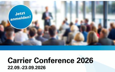 Die heiße Phase der Vorbereitung läuft – Carrier Conference 2026!